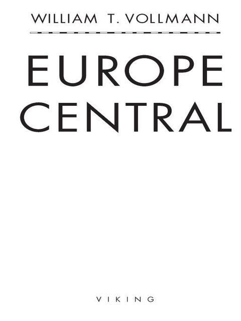 Cover image for book Europe Central