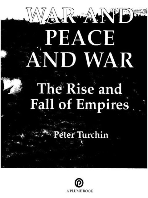 Cover image for book War and Peace and War