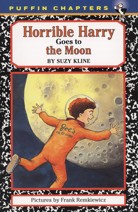 Cover image for book Horrible Harry Goes to the Moon