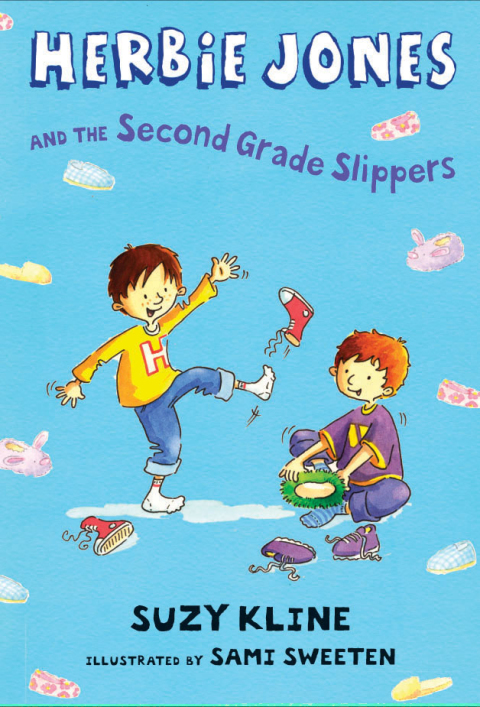 Cover image for book Herbie Jones & the Second Grade Slippers