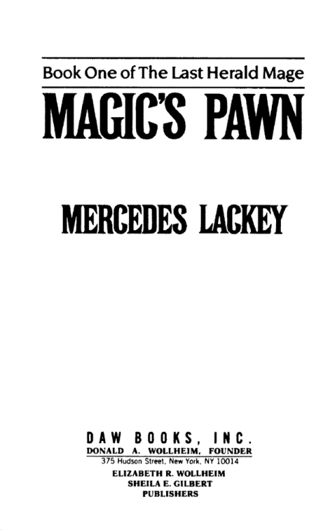 Cover image for book Magic's Pawn