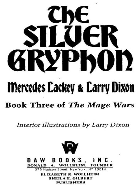 Cover image for book The Silver Gryphon