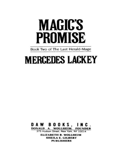 Cover image for book Magic's Promise