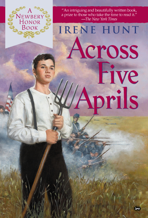 Cover image for book Across Five Aprils