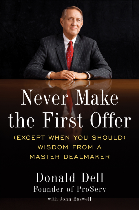 Cover image for book Never Make the First Offer