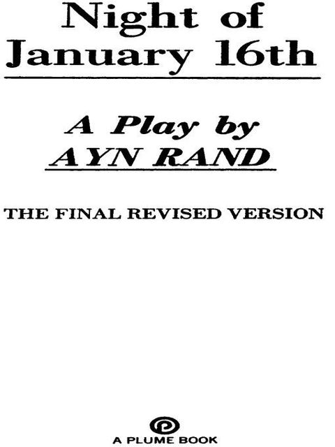 Cover image for book Night of January 16th