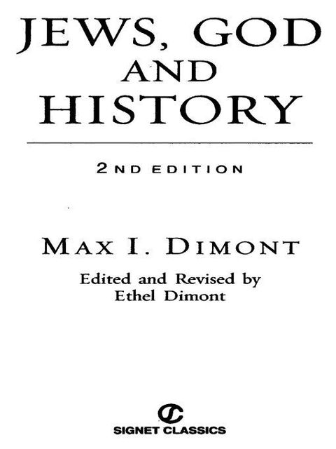 Cover image for book Jews, God and History
