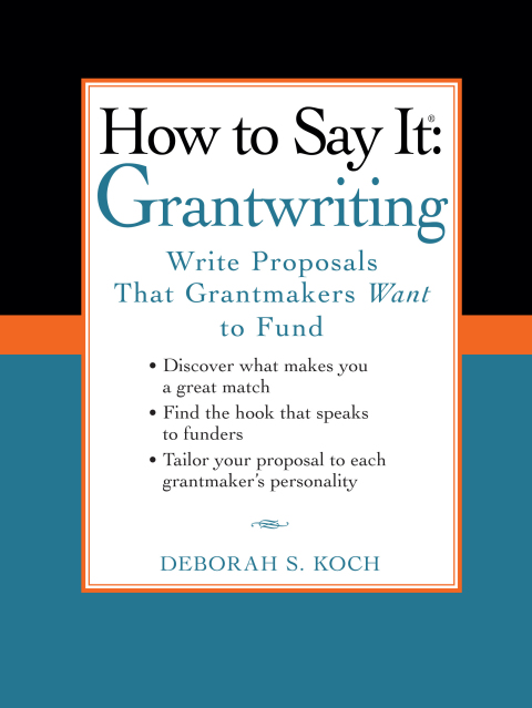 Cover image for book How to Say It: Grantwriting