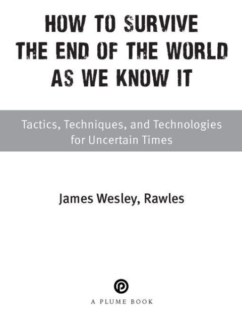 Cover image for book How to Survive the End of the World as We Know It