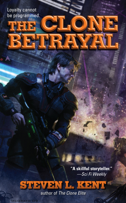 Cover image for book The Clone Betrayal