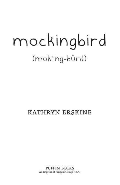 Cover image for book Mockingbird