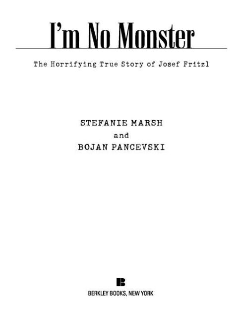 Cover image for book I'm No Monster