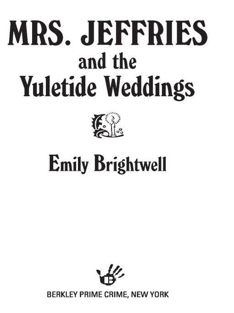 Cover image for book Mrs. Jeffries and the Yuletide Weddings