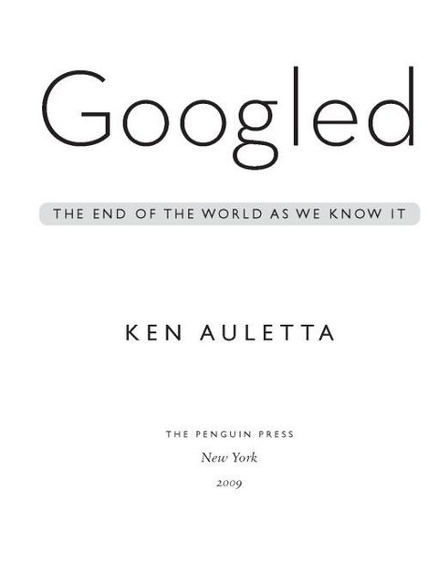 Cover image for book Googled