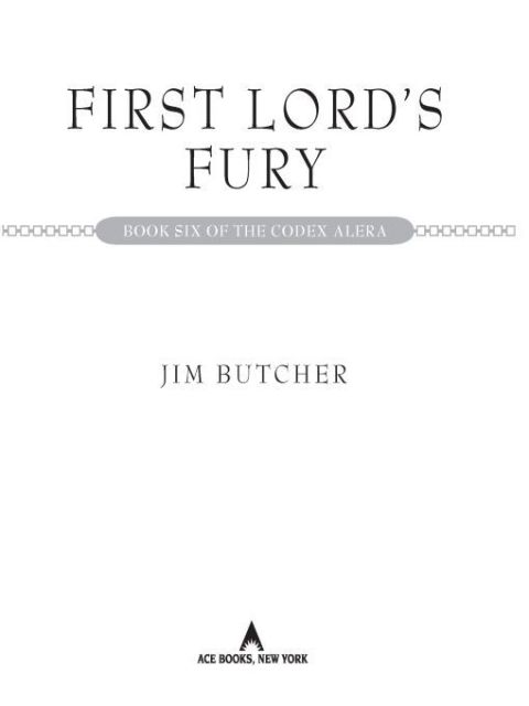 Cover image for book First Lord's Fury