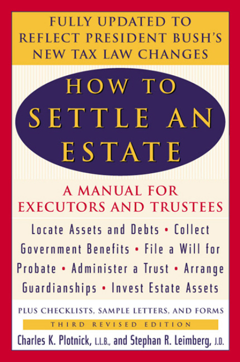 Cover image for book How to Settle an Estate