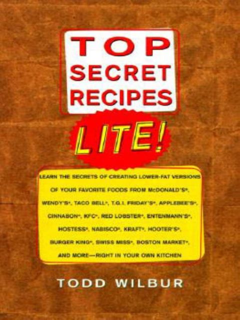 Cover image for book Top Secret Recipes Lite!