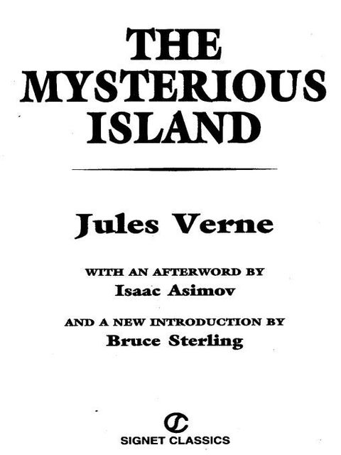 Cover image for book The Mysterious Island