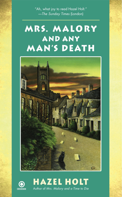 Cover image for book Mrs. Malory and Any Man's Death