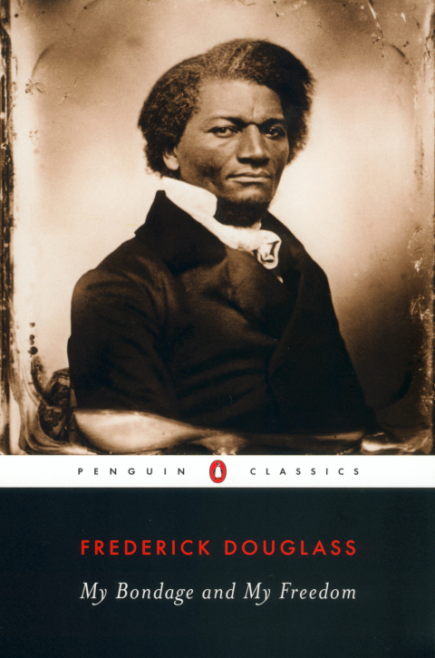 Cover image for book My Bondage and My Freedom