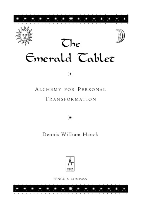 Cover image for book The Emerald Tablet