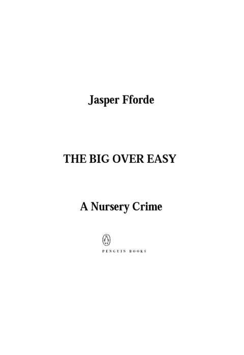 Cover image for book The Big Over Easy