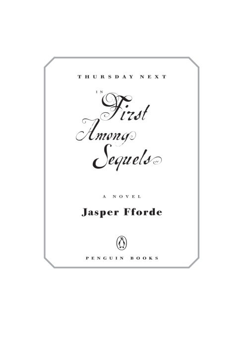 Cover image for book Thursday Next: First Among Sequels