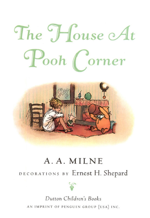 Cover image for book The House At Pooh Corner Deluxe Edition