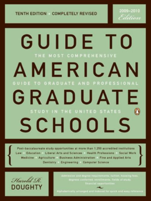 Cover image for book Guide to American Graduate Schools