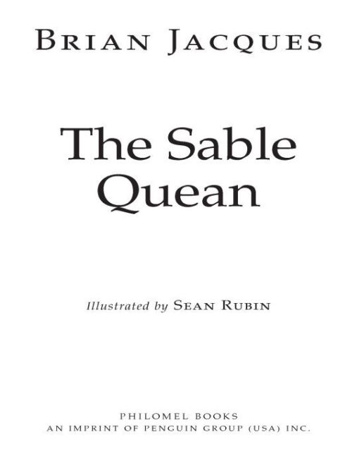 Cover image for book The Sable Quean