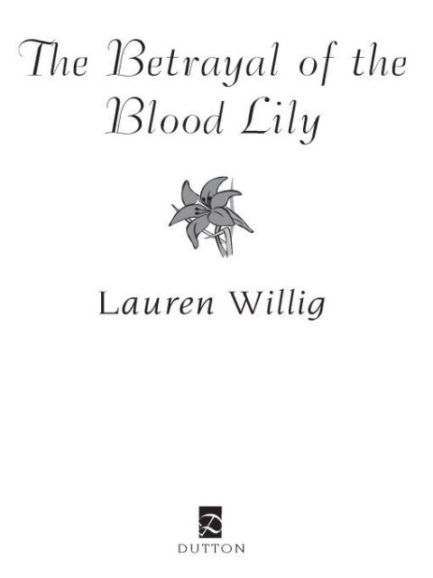 Cover image for book The Betrayal of the Blood Lily