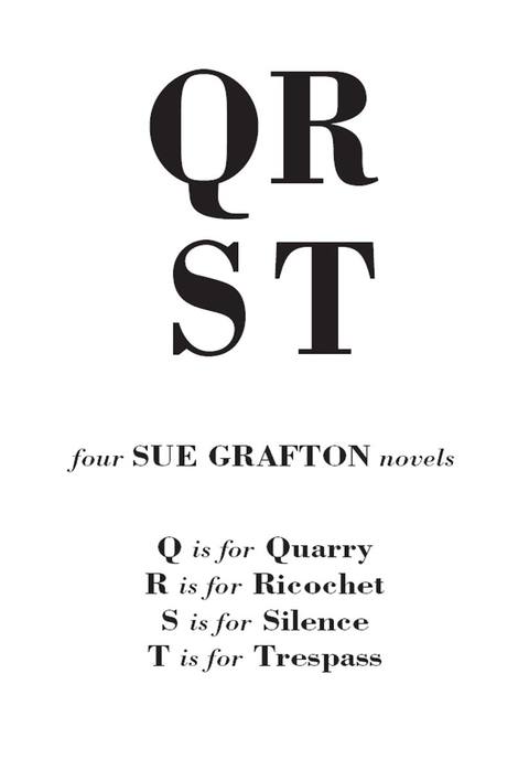 Cover image for book Four Sue Grafton Novels