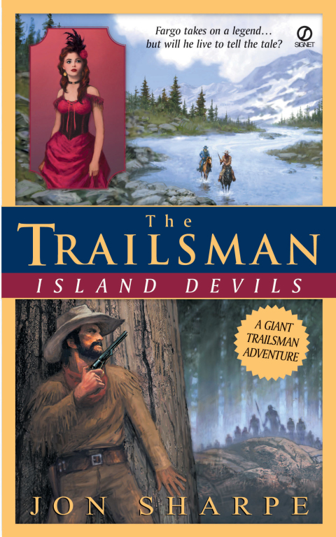 Cover image for book Trailsman (Giant), The: Island Devils