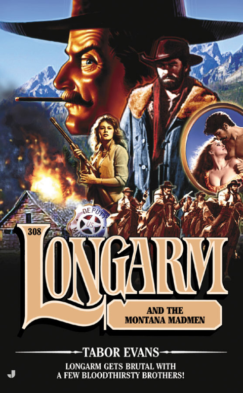 Cover image for book Longarm 308: Longarm and the Montana Madmen