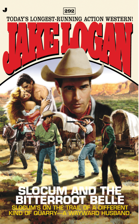 Cover image for book Slocum 292: Slocum and the Bitterroot Belle