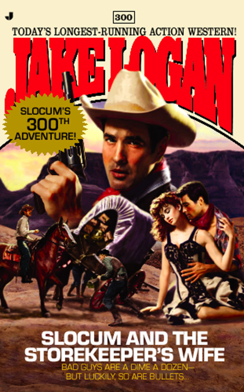 Cover image for book Slocum #300: Slocum and the Storekeeper's Wife