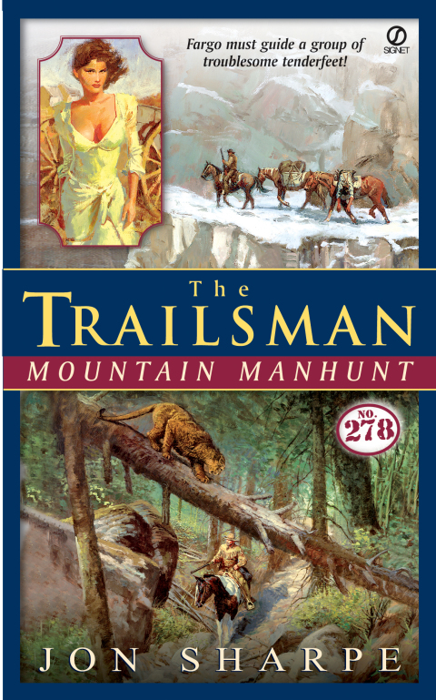 Cover image for book Trailsman #278, The: Mountain Manhunt