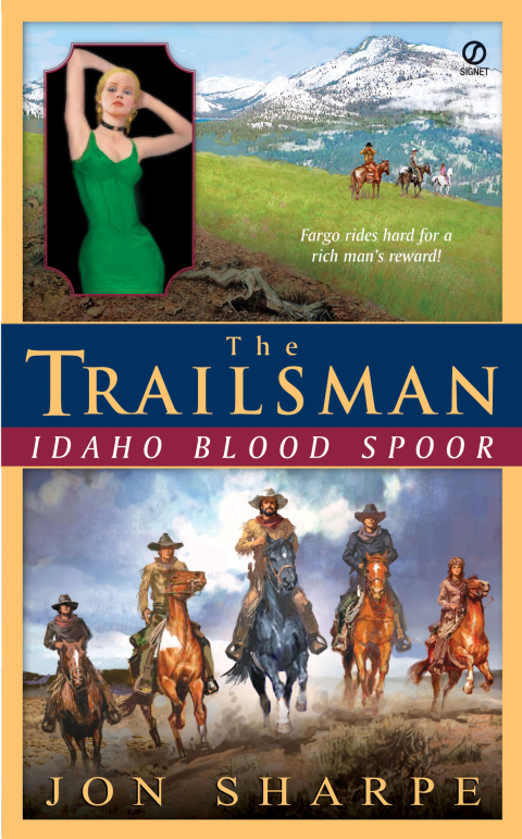 Cover image for book The Trailsman (Giant): Idaho Blood Spoor