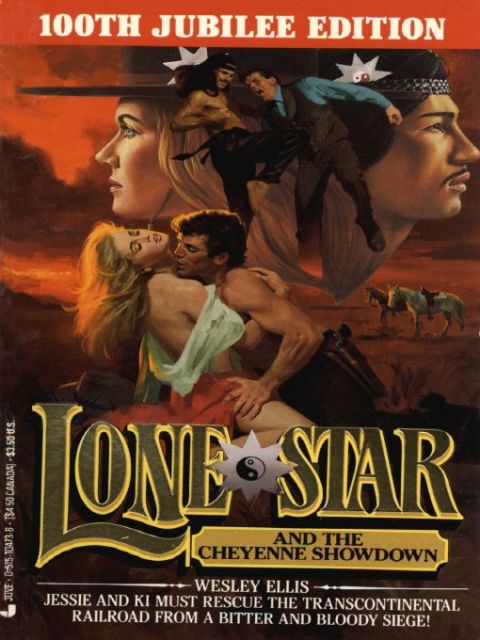 Cover image for book Lone star and the cheyenne showdown #100