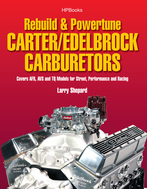 Cover image for book Rebuild & Powetune Carter/Edelbrock Carburetors HP1555