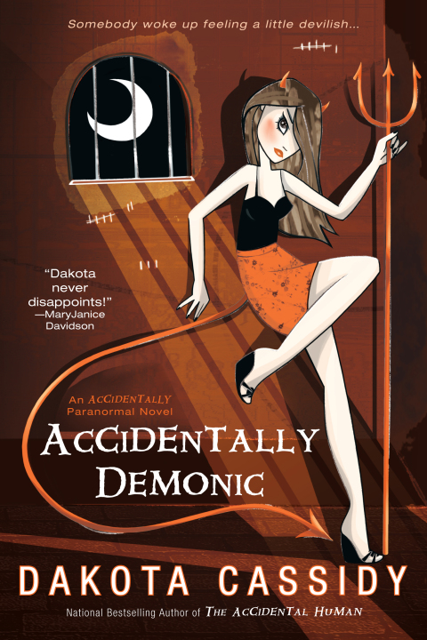 Cover image for book Accidentally Demonic