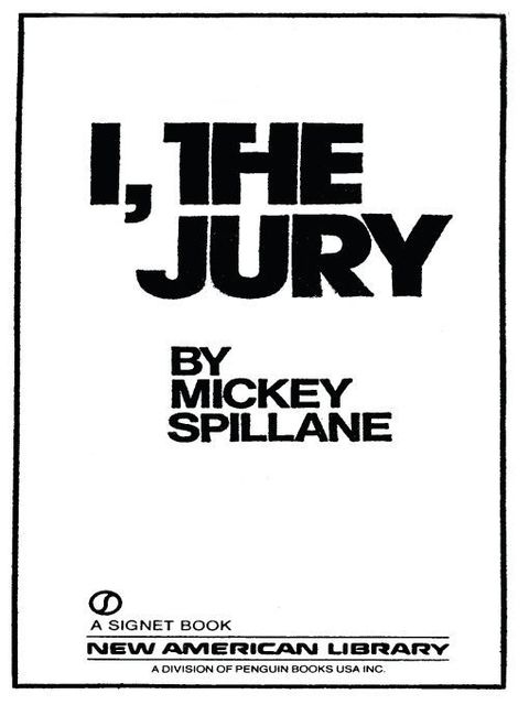 Cover image for book I, the Jury