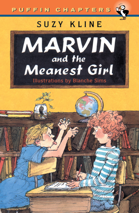 Cover image for book Marvin and the Meanest Girl