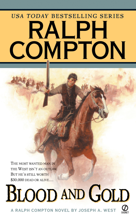 Cover image for book Ralph Compton Blood and Gold