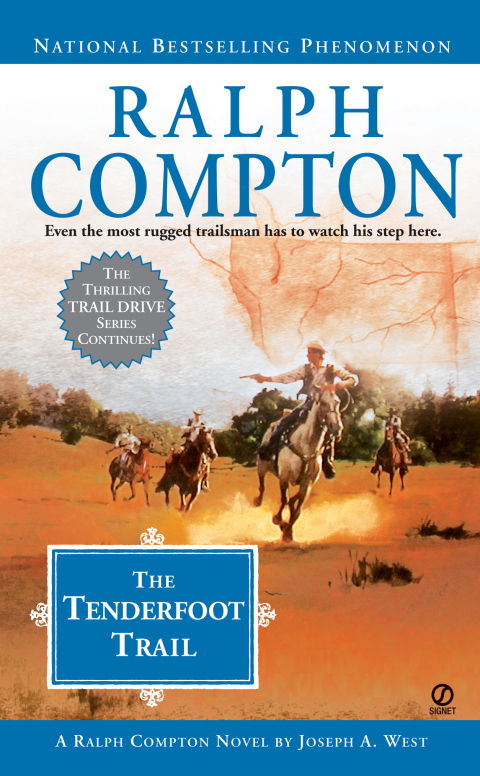 Cover image for book Ralph Compton the Tenderfoot Trail