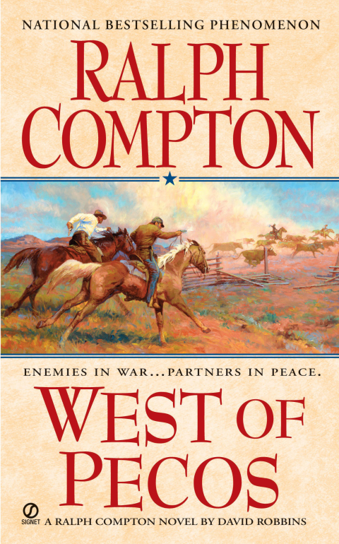 Cover image for book Ralph Compton West of Pecos