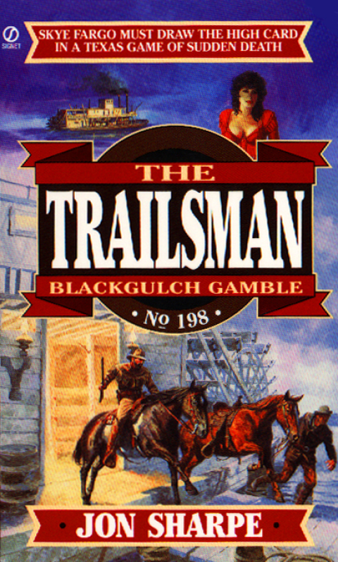 Cover image for book Trailsman 198: Black Gulch Gamble