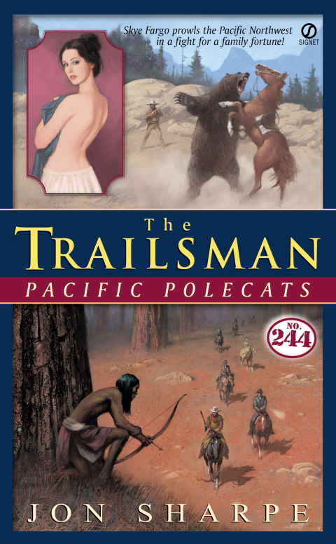 Cover image for book The Trailsman #244: Pacific Polecats