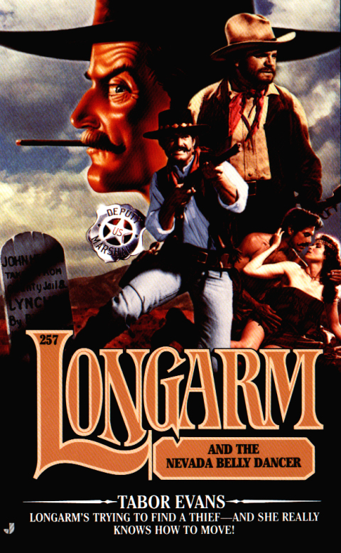 Cover image for book Longarm 257: Longarm and the Nevada Bellydancer