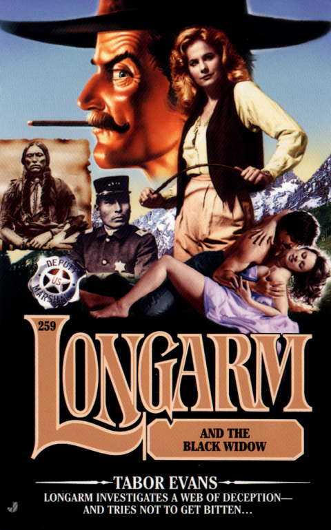 Cover image for book Longarm 259: Longarm and the Black Widow
